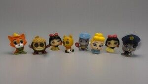 Disney Doorables Lot Rare Kakamora Snow White Academy Judy Hopps Winnie the Pooh